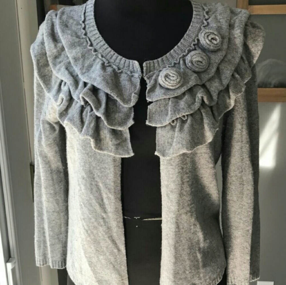 Banana Republic Gray cardigan - Picture 2 of 3